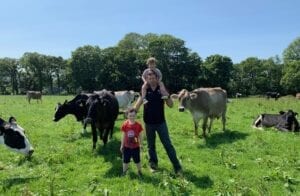 Dylan Roberts from Carningli Dairy, Pembrokeshire